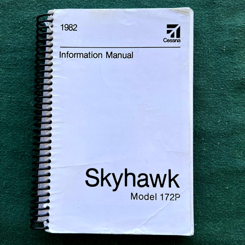 Vtg 1982 cessna skyhawk 172p - vtg,