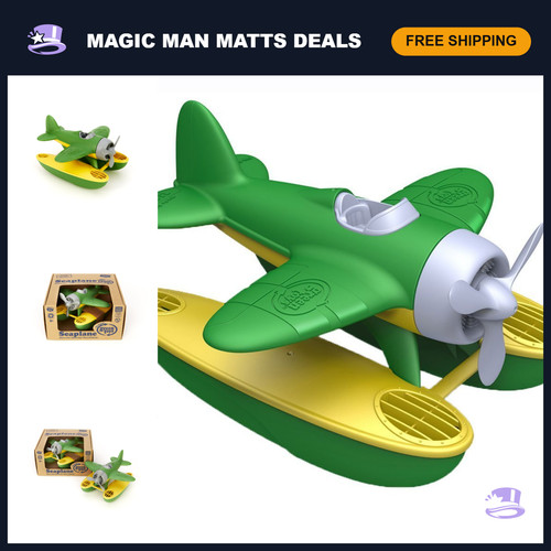 Eco friendly green seaplane - eco-friendly,