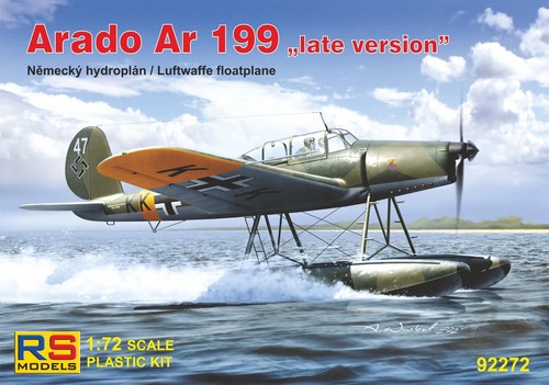 Arado 199 floatplane late - ar,
