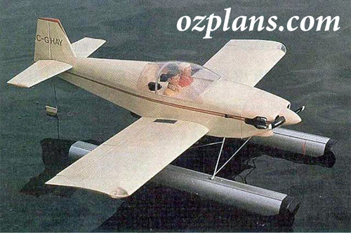 Scale floatplane 50 - rv-6f, 53"