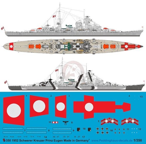 Peddinghaus 350 prinz eugen - peddinghaus, 1/350