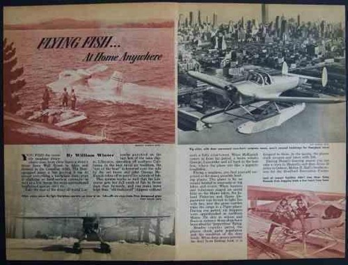 Floatplane seaplane 1947 - floatplane,